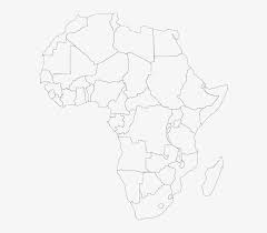 Types of vegetation in africa and their features (four zones). Empty Black Africa Outline Map Silhouette White Map Of Africa Black And White 582x640 Png Download Pngkit