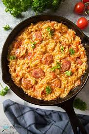 one pot italian sausage and rice