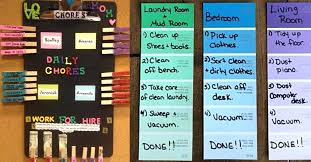 Homemade Chore Chart Ideas Vseprodom Info