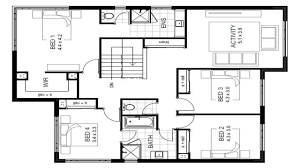 architectural floor plan design and