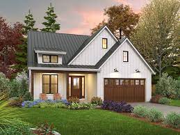 Find small farmhouse homes, small cabin designs & more with porches! Trend Alert Small Farmhouse Plans Blog Floorplans Com