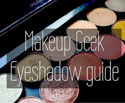 my makeup geek collection eye shadows