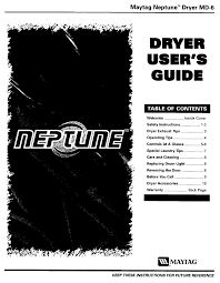 may neptune md 6 user manual pdf