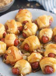 caramelized pigs in a blanket 5 boys