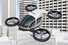 manned passenger drones and drone taxis