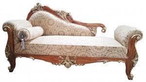 stylish wooden divan sofa in