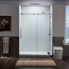 ᐅ Woodbridge Frameless Sliding Shower