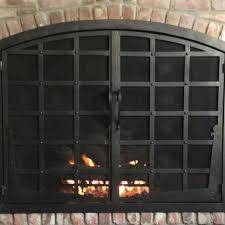 san mateo county fireplace doors