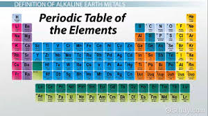 alkaline earths group 2a elements