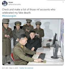 Beloved superman, friend of porno. Twitter Reacts To Kim Jong Un S Return To Public Life Daily Mail Online