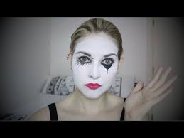 halloween mime make up tutorial you