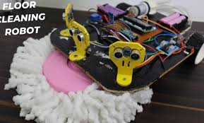 floor cleaning robot using arduino