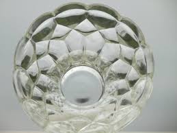 Georgian Dominion Pattern Glass Vase