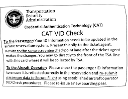 new tsa credential authentication