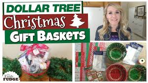 dollar tree diy christmas gift baskets