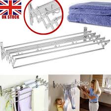2x Wall Mounted Airer Stainless Steel