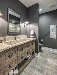 75 light wood floor bathroom ideas you