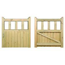 quorn single wooden garden gate 900mm