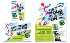 Sports Flyers Templates Free Youth Soccer Flyer Ad Template Design