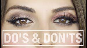 I understand how challenging putting makeup on hooded eyes can be!! Hooded Eyes Makeup Do S And Don Ts Youtube