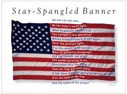 the star spangled banner became the