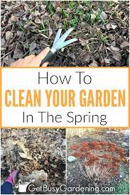 Spring Garden Clean Up Checklist