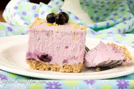 Best 25 easy diabetic desserts ideas on pinterest. Sugar Free Low Carb Blueberry Cream Pie Diabetes Daily