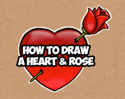 Love drawings for him pencil drawings of love pretty drawings rose drawings art drawings sword and roses tattoo by keepermilio on deviantart. How To Draw A Heart With A Rose Piercing It Like An Arrow How To Draw Step By Step Drawing Tutorials