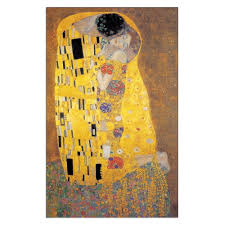 Powiadom mnie, kiedy produkt będzie dostępny: Obraz Gustav Klimt Pocalunek 60x90 Cm Bonami