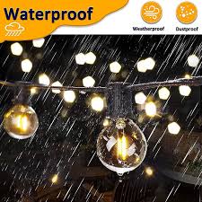 G40 25 Led String Lights Outdoor Patio