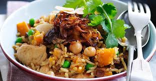 moroccan pea and basmati rice