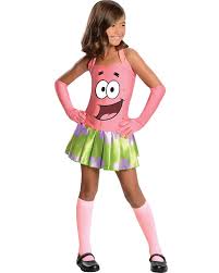 Spongebob Patrick Star Girls Costume