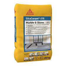 stone cemenious tile adhesive sika