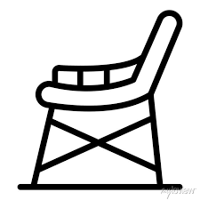 Garden Chair Icon Outline Garden Chair