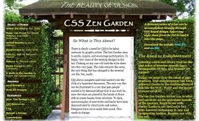 css zen garden web design boutique