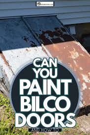 Can You Paint Bilco Doors And How To