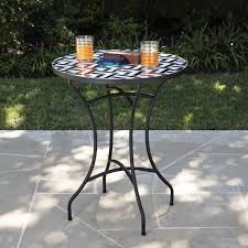 stone concrete bistro table outdoor