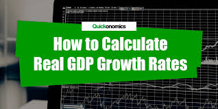 how to calculate real gdp growth rates