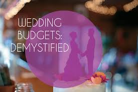 Stuff You Need To Know Details From Four Real Wedding Budgets A