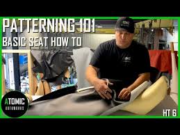 How To Pattern A Motorcycle Seat To