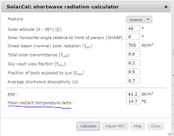 Any Way To Input Mrt In Cbe Thermal Comfort Calculator
