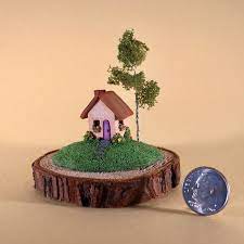 Buy Plum Hill Cottage Miniature House