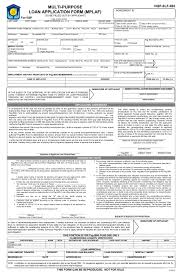 72 loan application form page 4 free