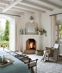 Corner Fireplace Cottage Fireplace