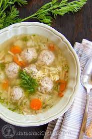 mom s meatball soup recipe natasha s