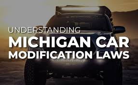 michigan car modification laws lights