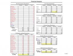 016 Household Budget Template Printable Excel Ideas Blank
