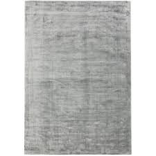 light blue grey viscose rug chalet