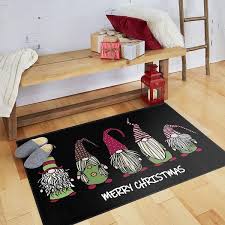 mohawk home christmas gnomes black 1 ft