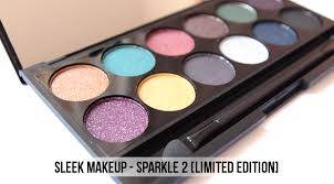 sleek makeup i divine sparkle 2 palette